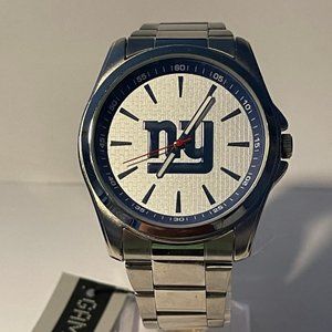 New York Giants NFL Stainless-Steel Men's Watch by Game Time - NEW